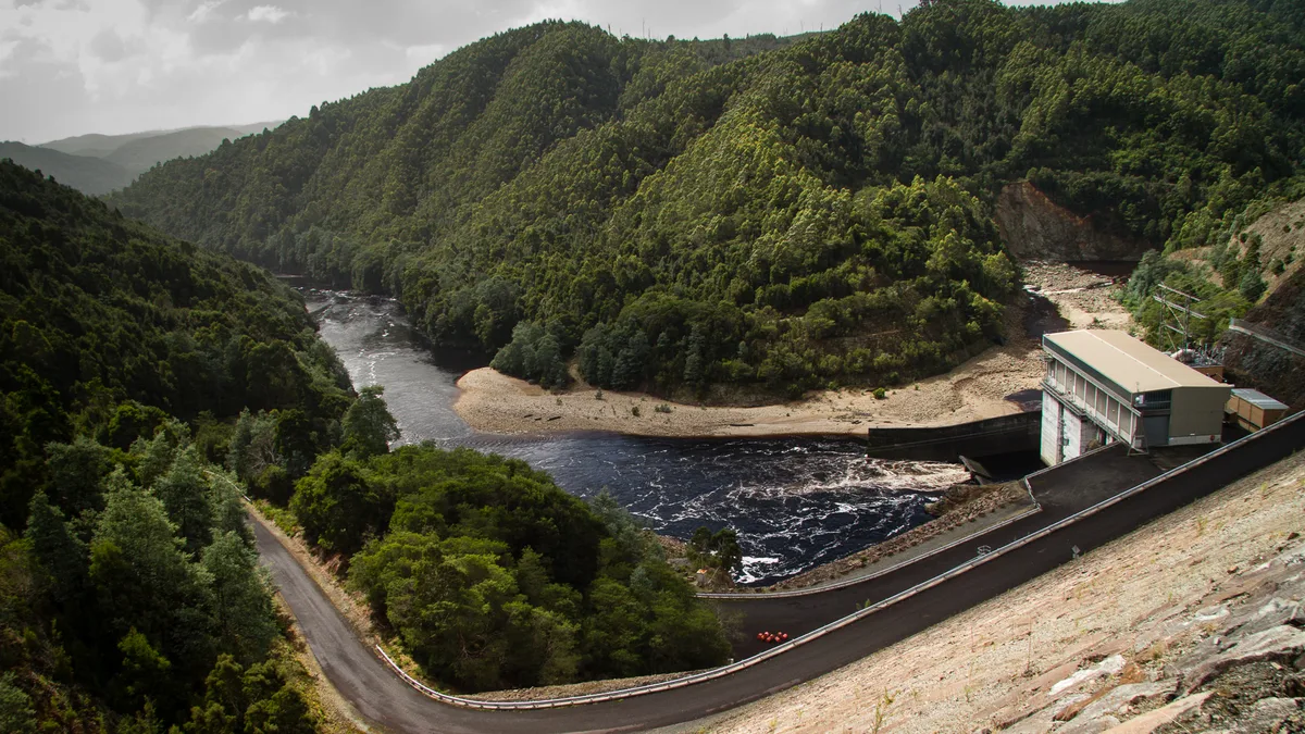 Reece Dam in Australia