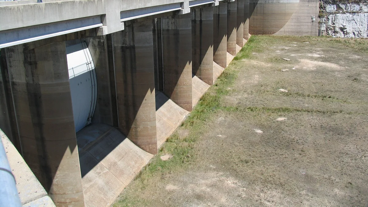 Copeton Dam in Australia