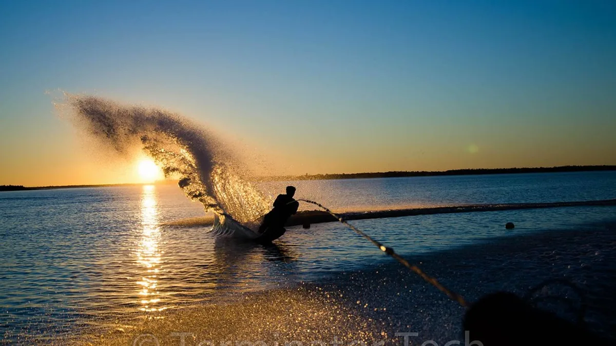Fairbairn Dam in Australia