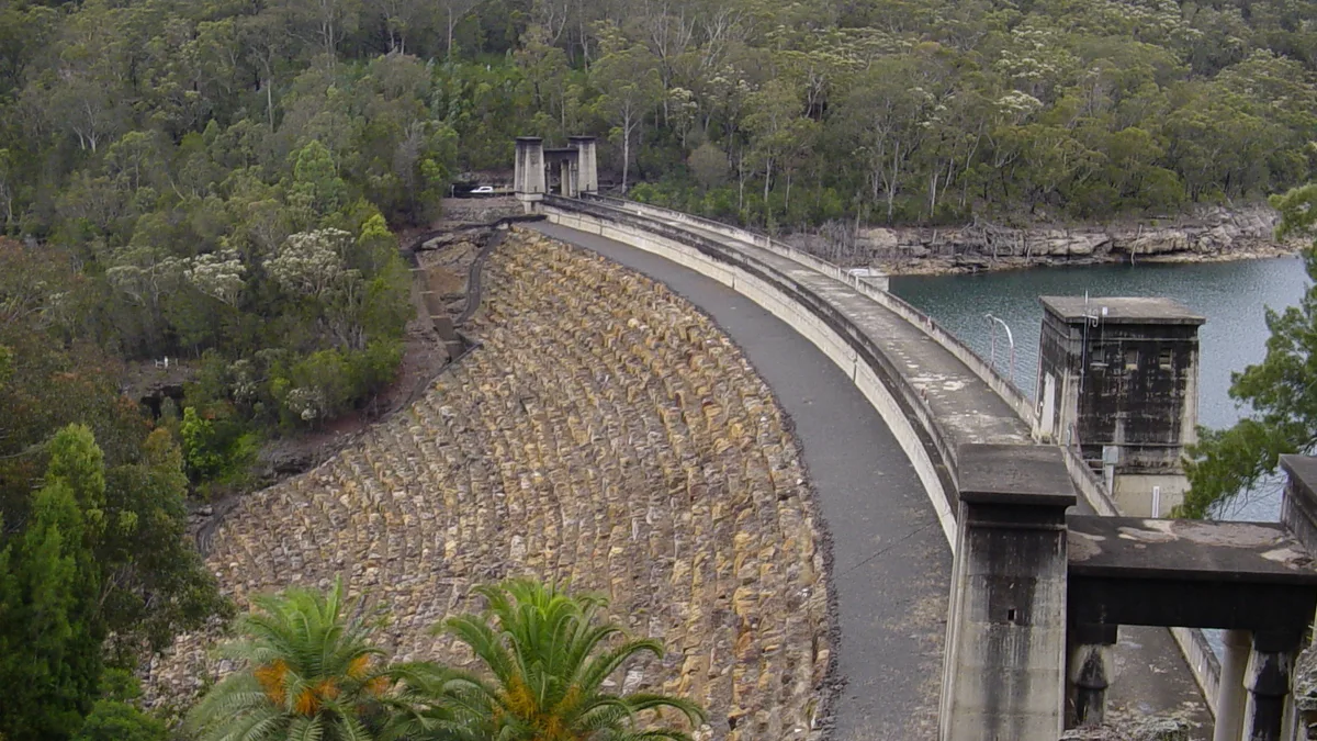Avon Dam in Australia