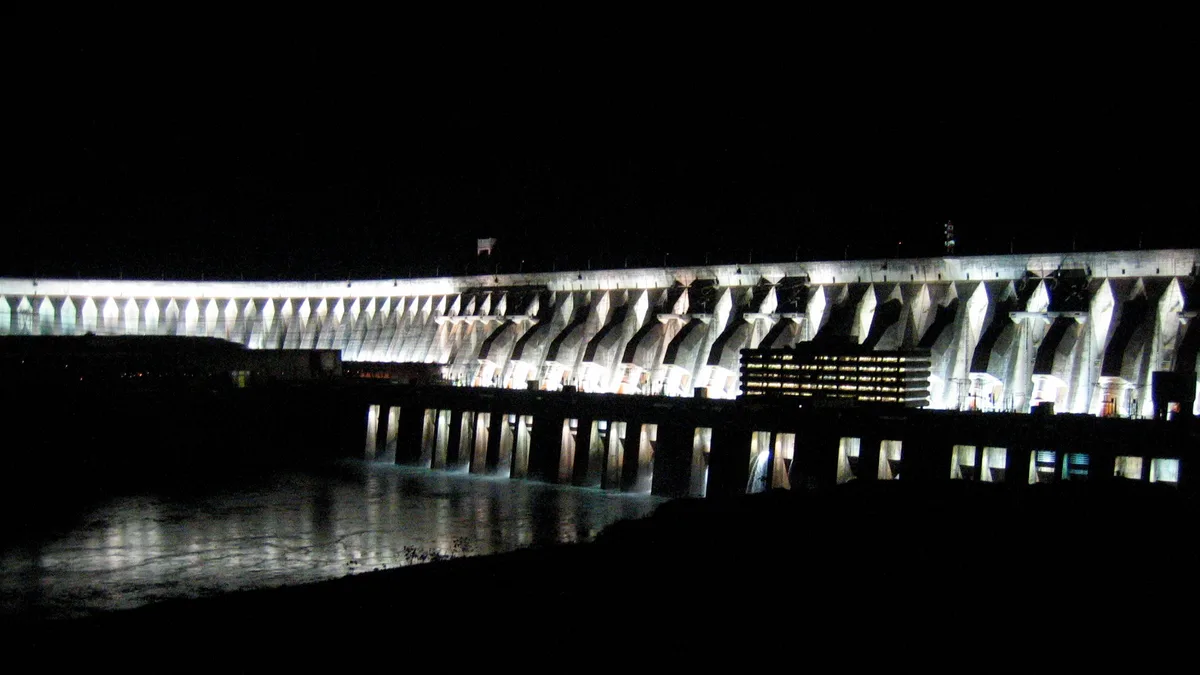 Itaipu Dam in Brazil