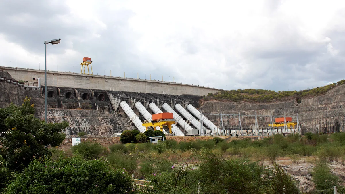 Xingó Dam in Brazil