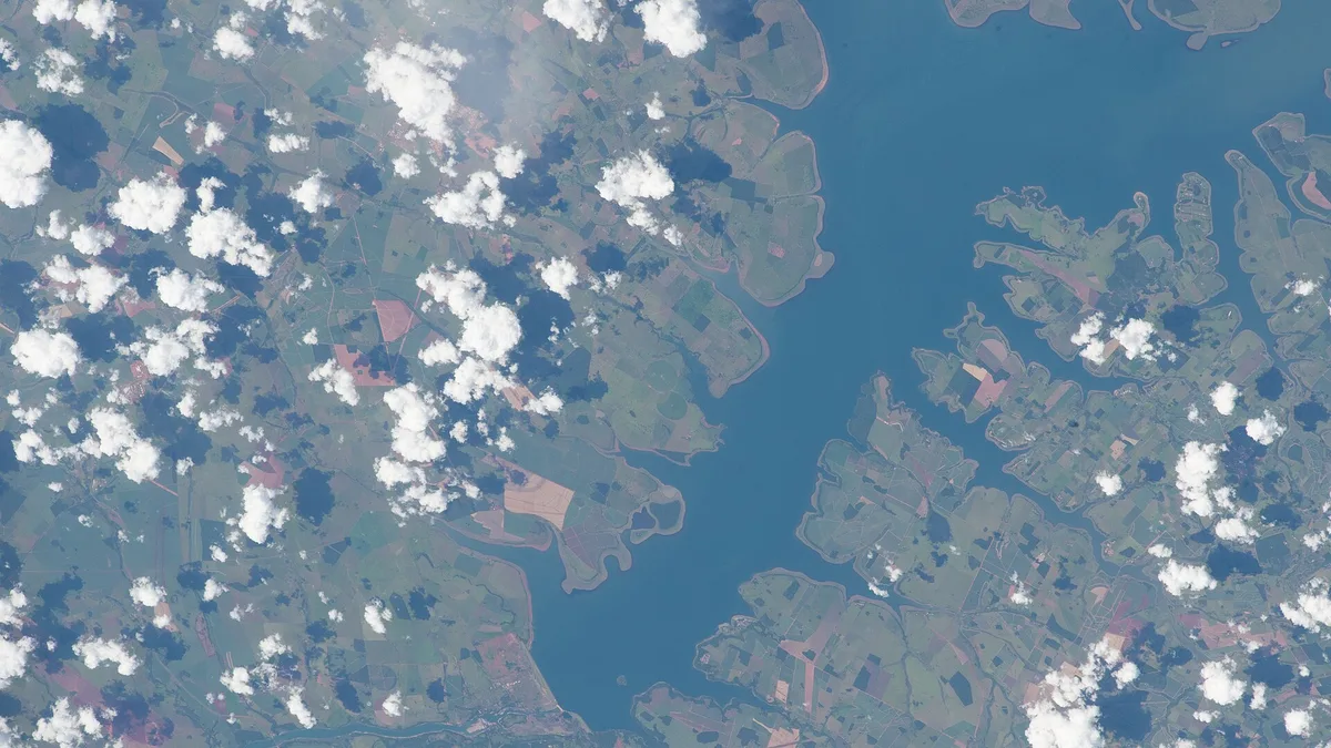 Água Vermelha Dam in Brazil