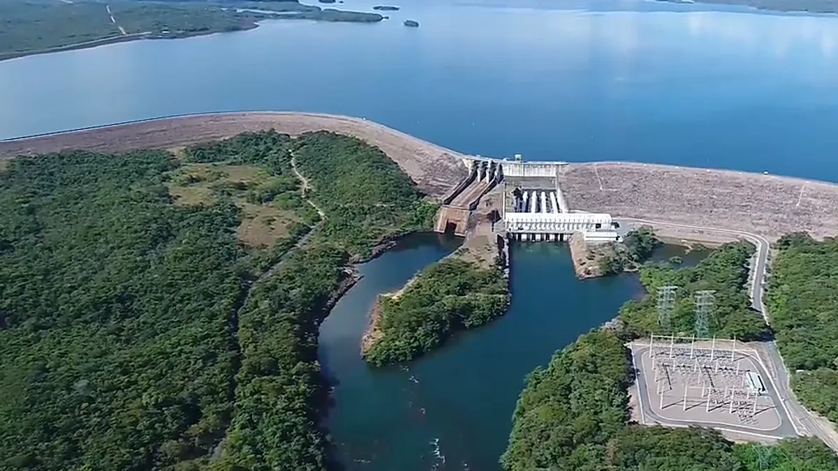 Manso Dam in Brazil