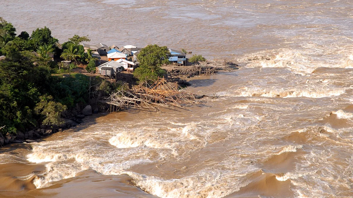 Jirau Dam in Brazil