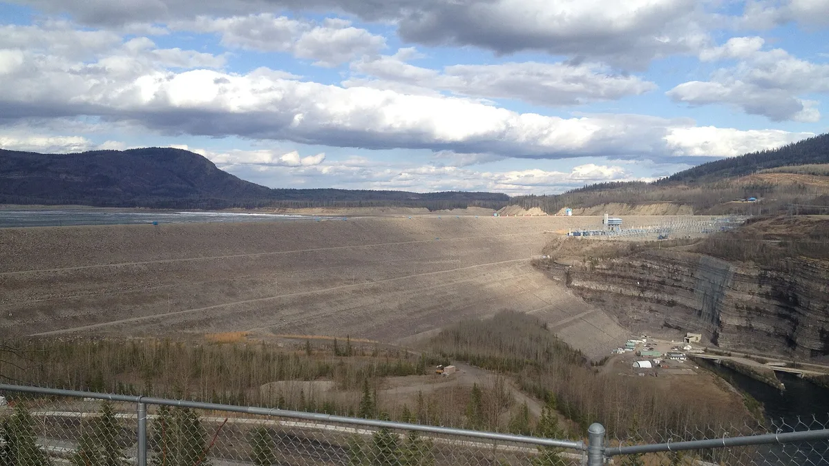 W. A. C. Bennett Dam in Canada