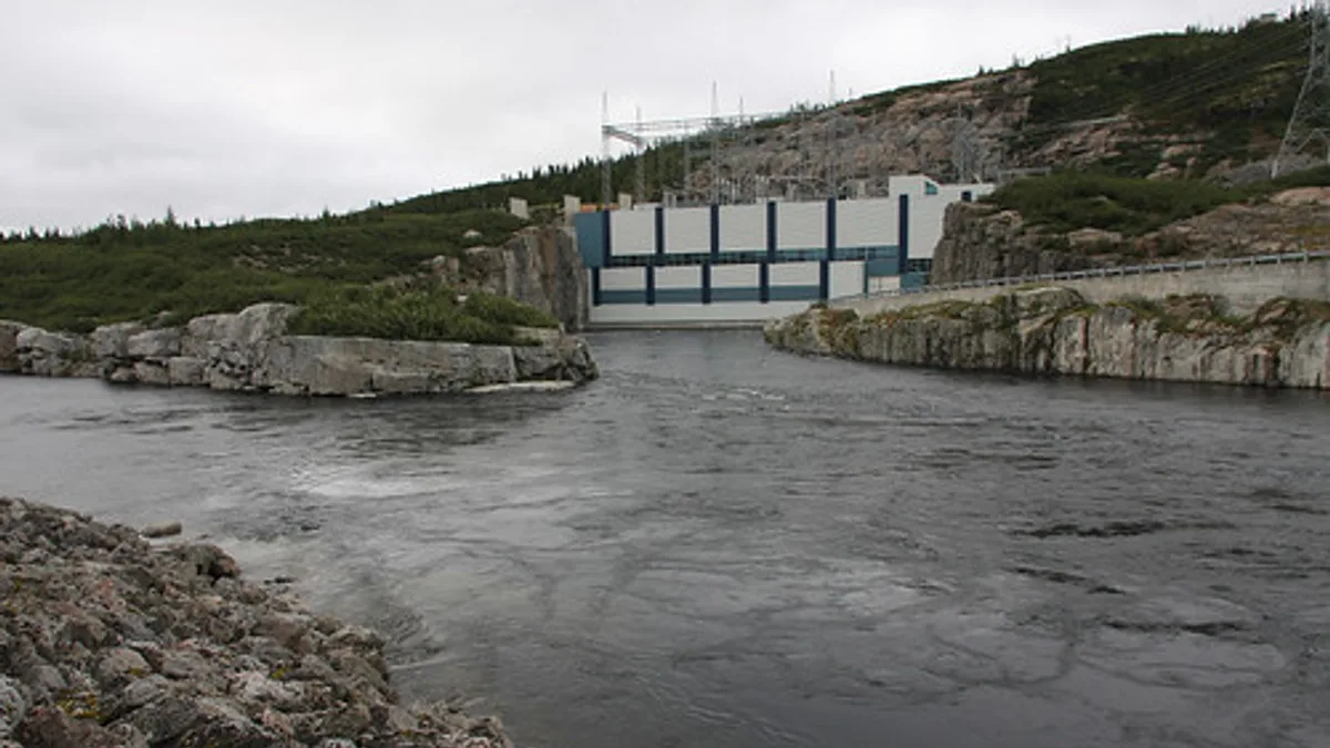 Brisay Dam in Canada