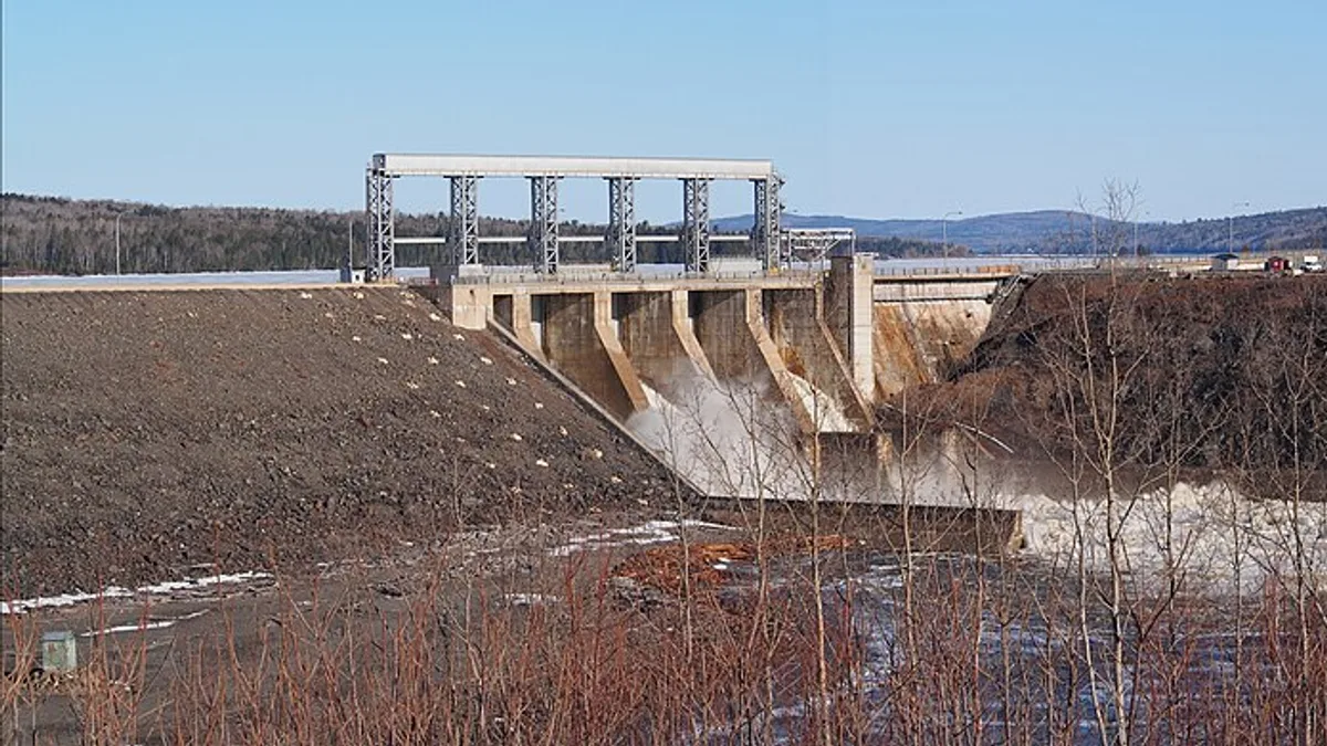Mactaquac Dam in Canada