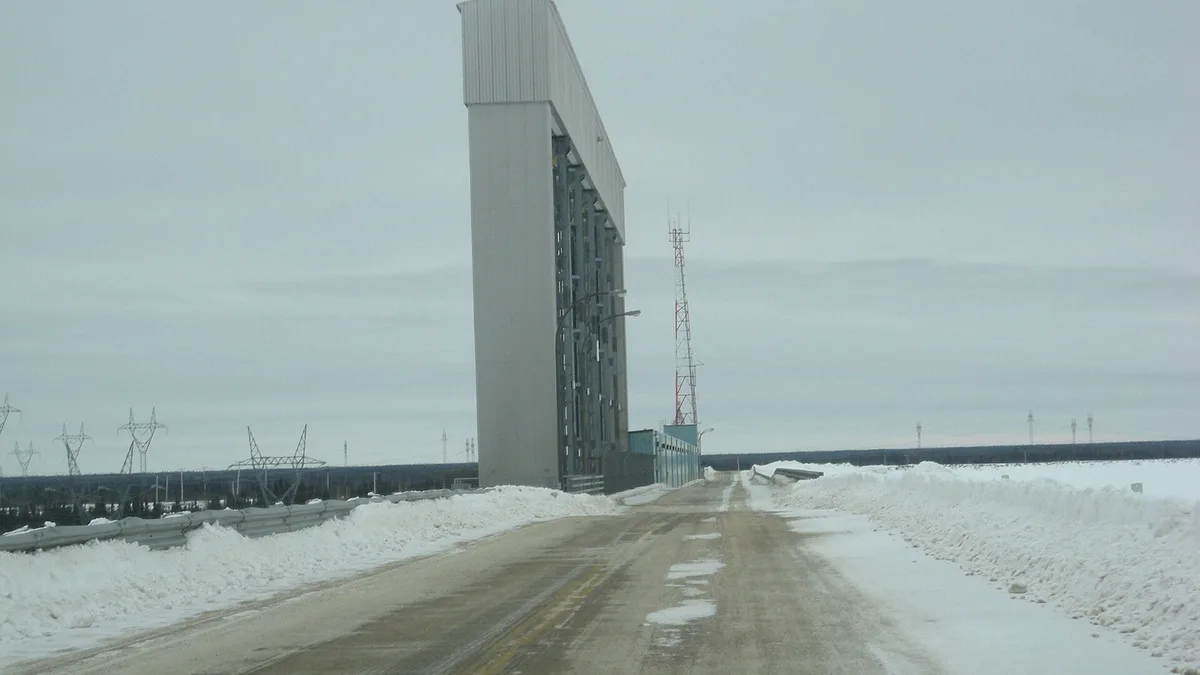 Long Spruce Dam in Canada