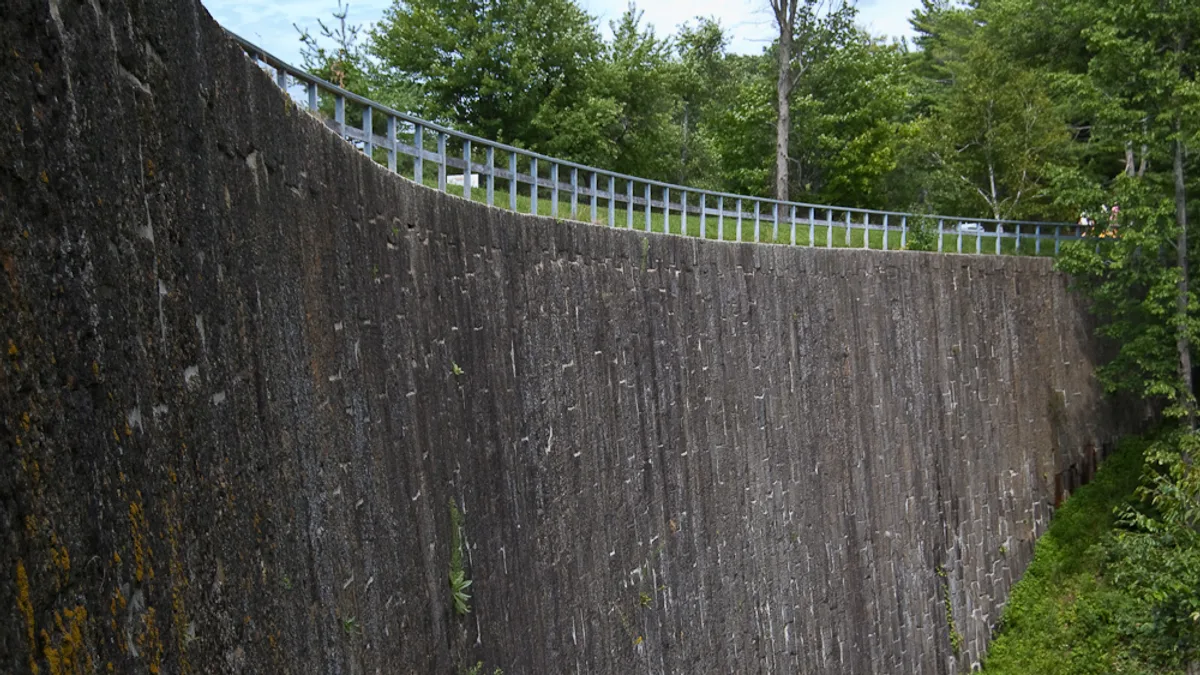 Jones Falls Dam in Canada