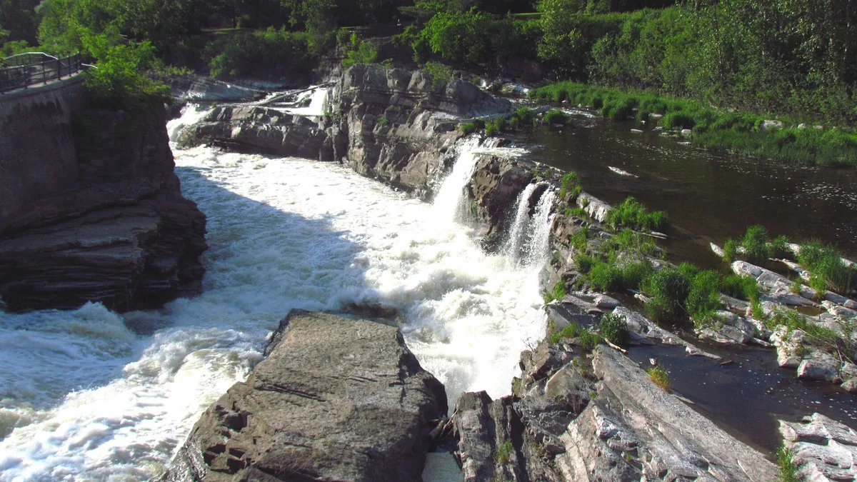 Hog's Back Dam in Canada