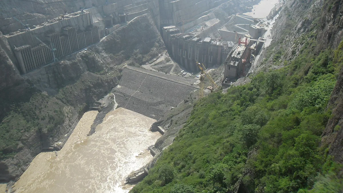 Xiluodu Dam in China