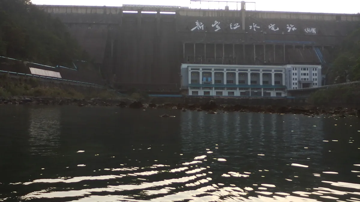 Xinfengjiang Dam in China