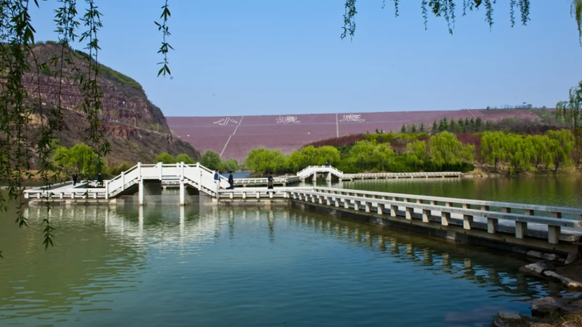 Xiaolangdi Dam in China