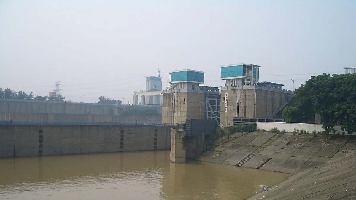 Gezhouba Dam in China