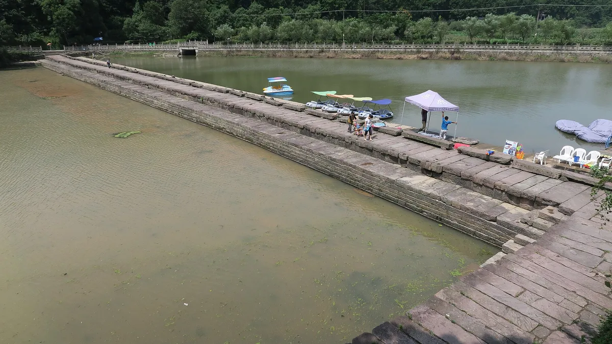 Tashan Weir in China