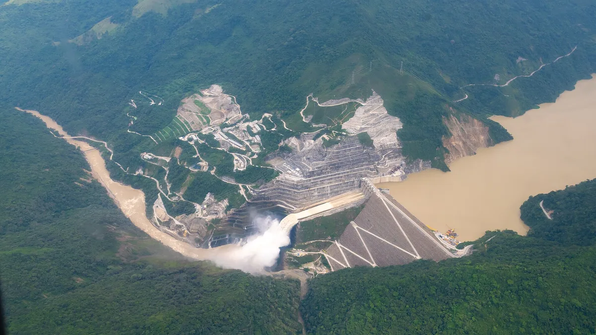 Ituango Dam in Colombia