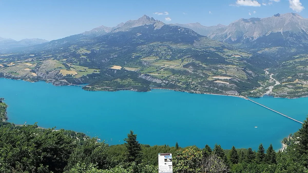 Serre-Ponçon Dam in France