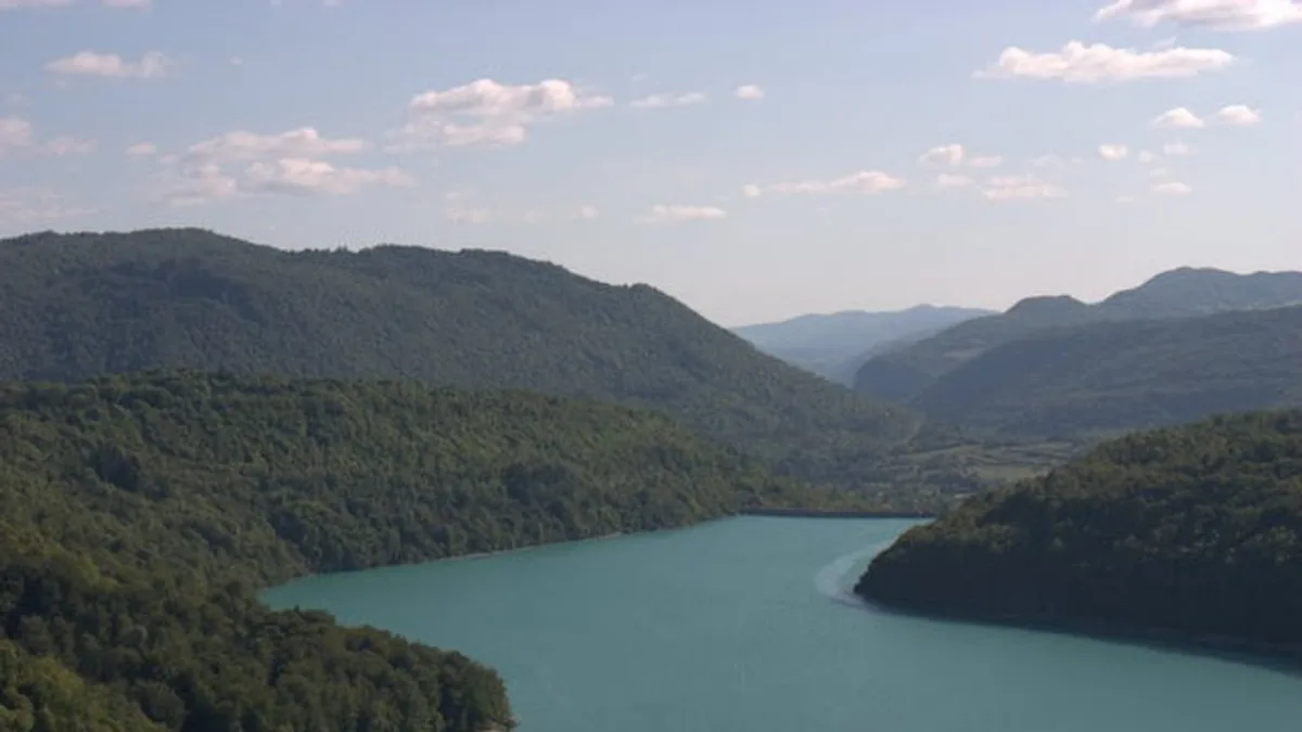 Vouglans Dam in France