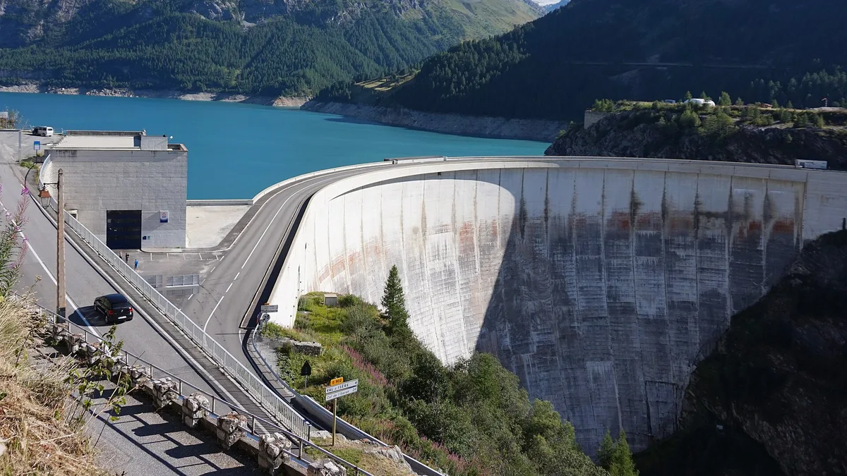 Tignes Dam in France