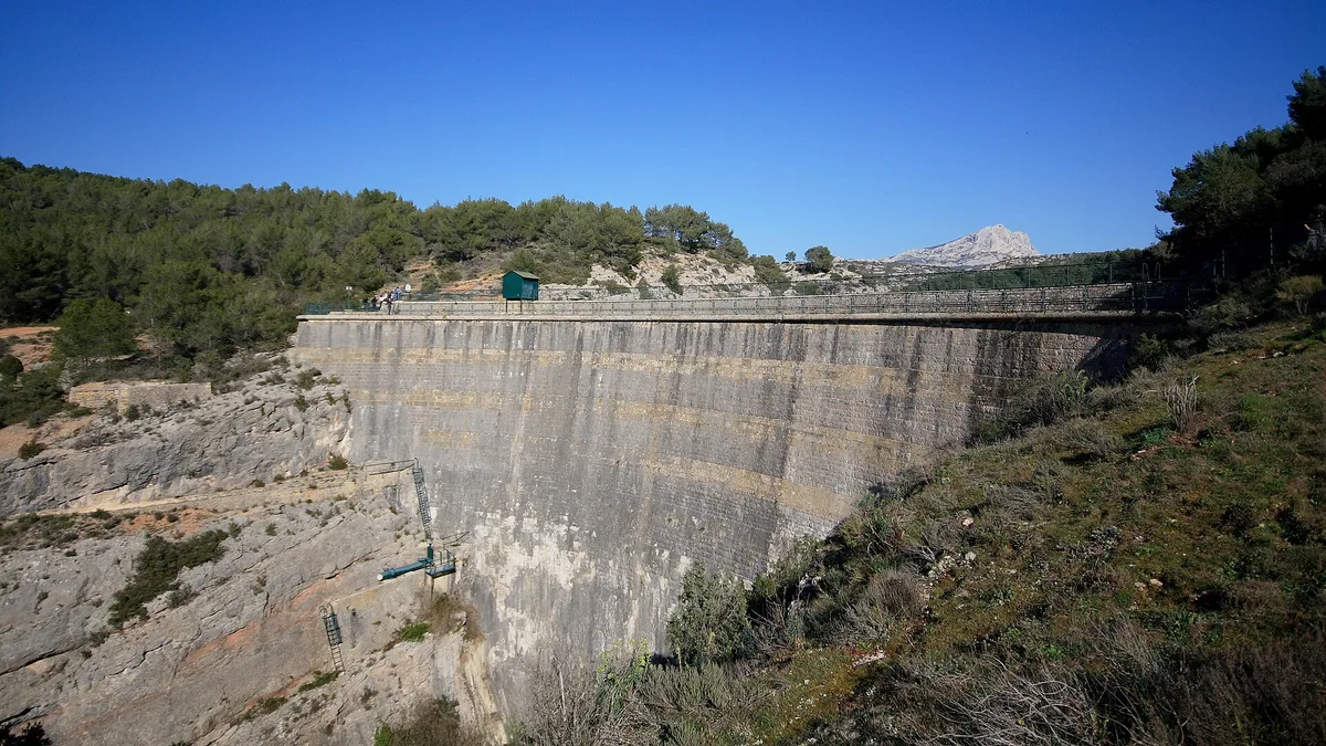 Zola Dam in France