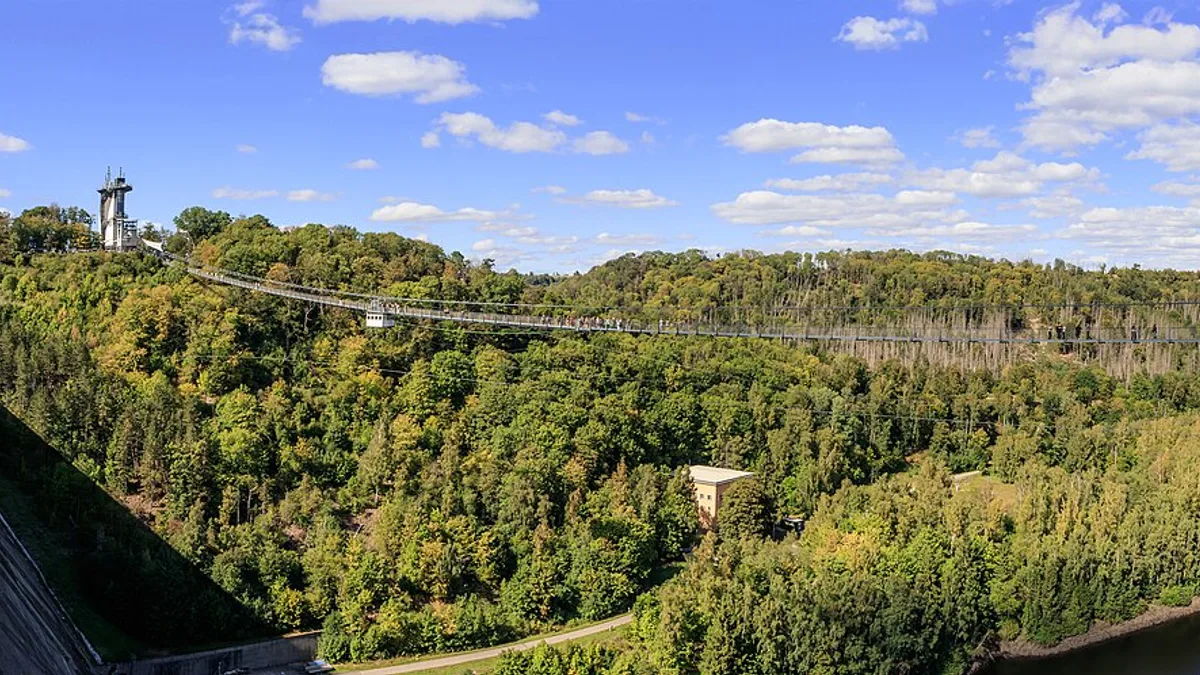 Rappbode Dam in Germany