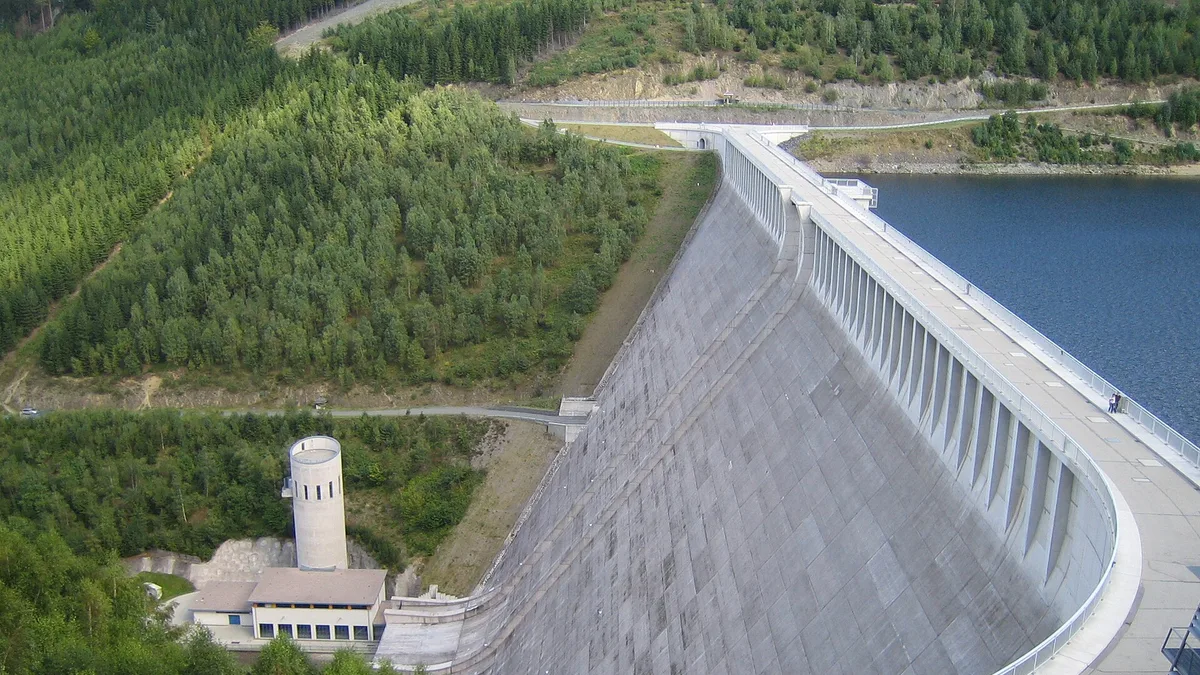 Leibis-Lichte Dam in Germany