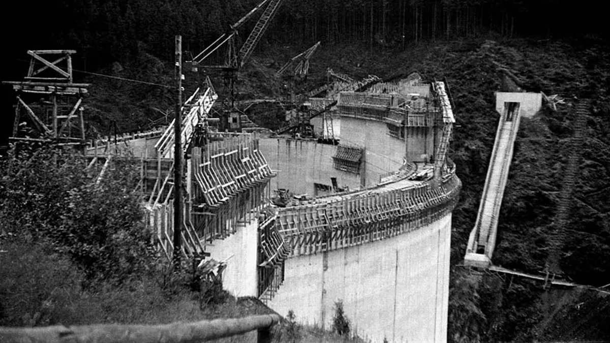 Oker Dam in Germany