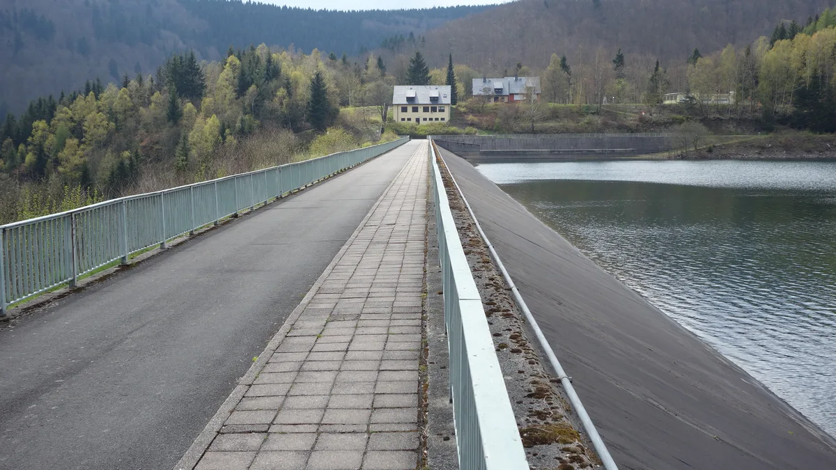 Schönbrunn Dam in Germany
