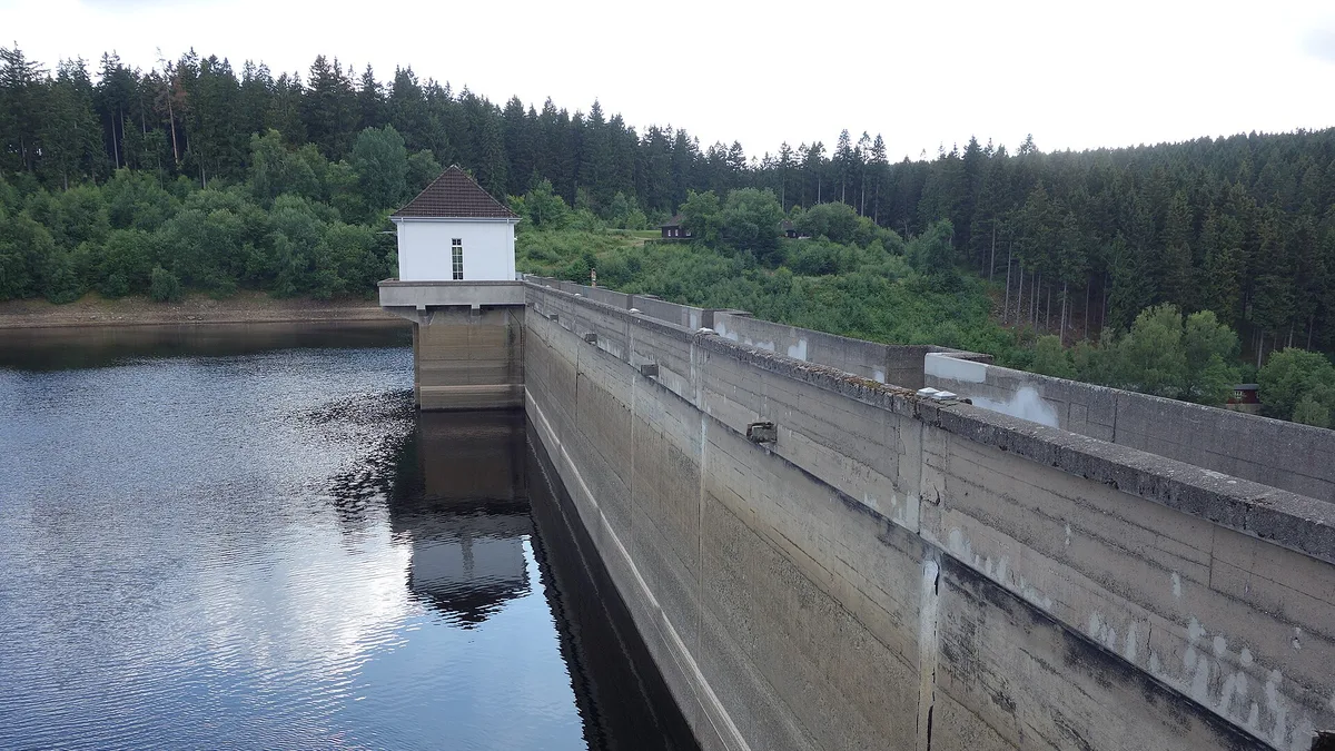 Ecker Dam in Germany