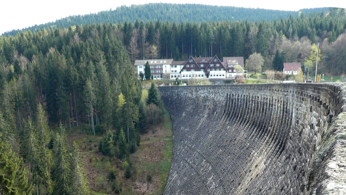 Schwarzenbach Dam in Germany