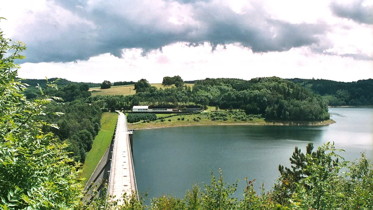 Gottleuba Dam in Germany