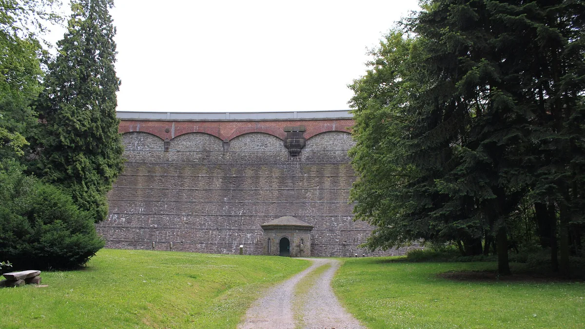 Eschbach Dam in Germany