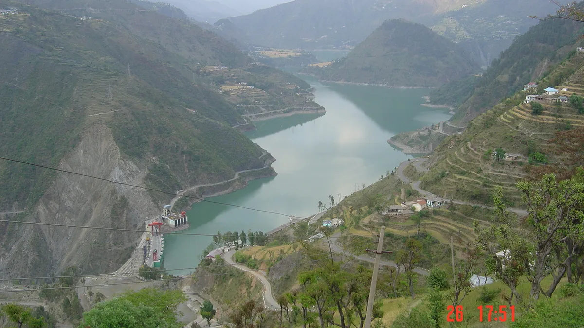 Chamera Dam in India