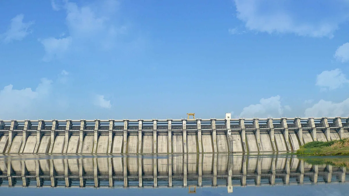 Jayakwadi Dam in India