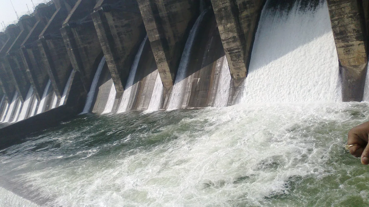 Panchet Dam in India