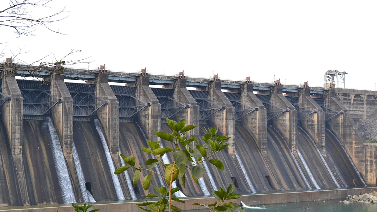 Maithon Dam in India
