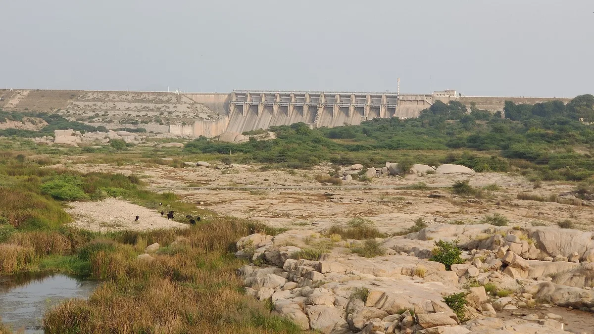 Dantiwada Dam in India