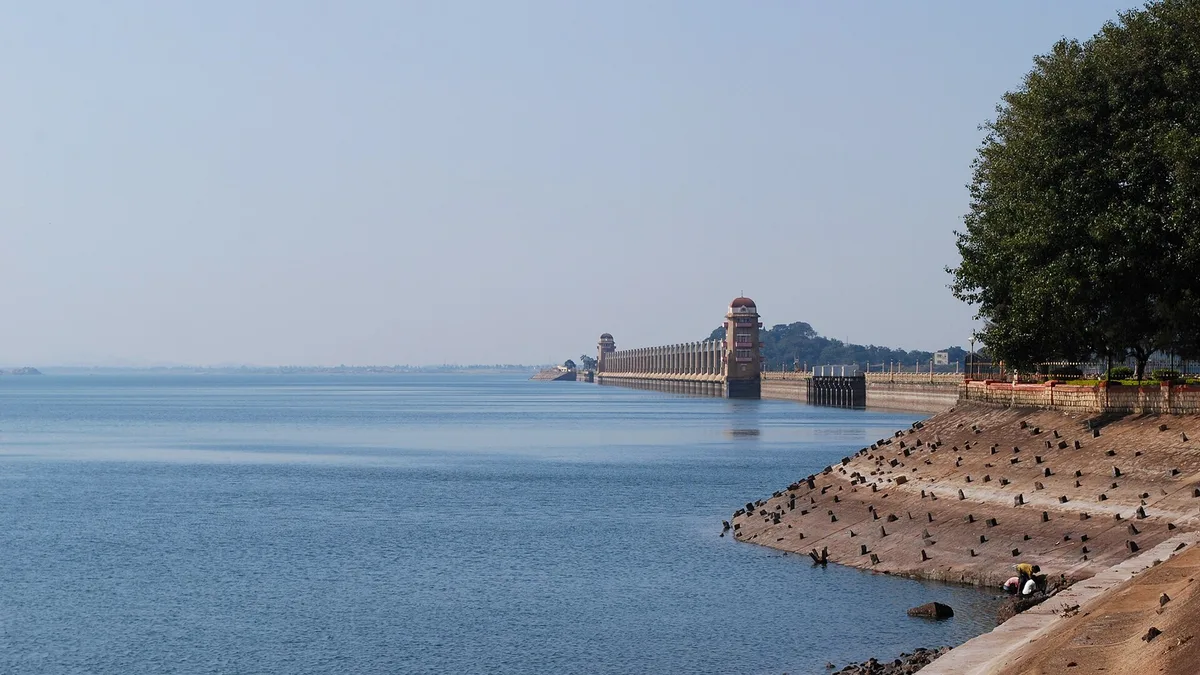 Tungabhadra Dam in India
