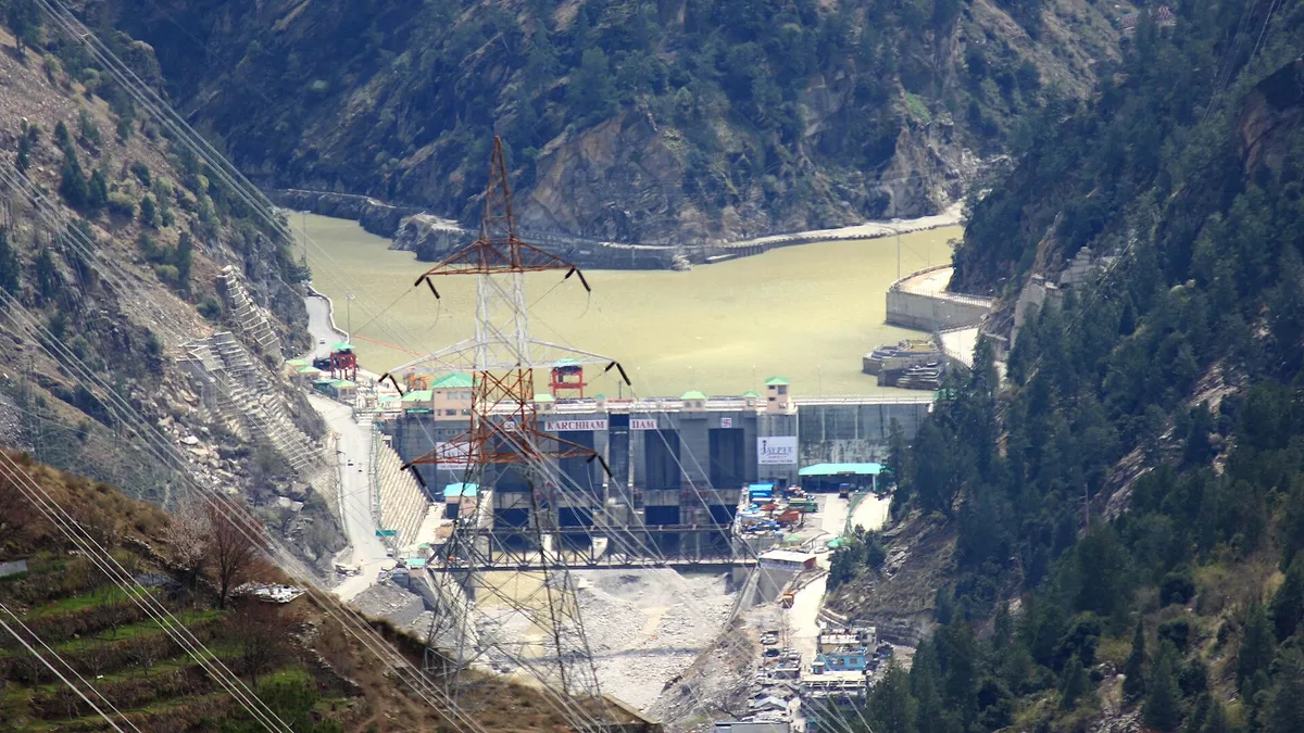 Karcham Wangtoo Dam in India