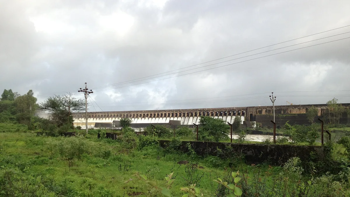 Bhatghar Dam in India