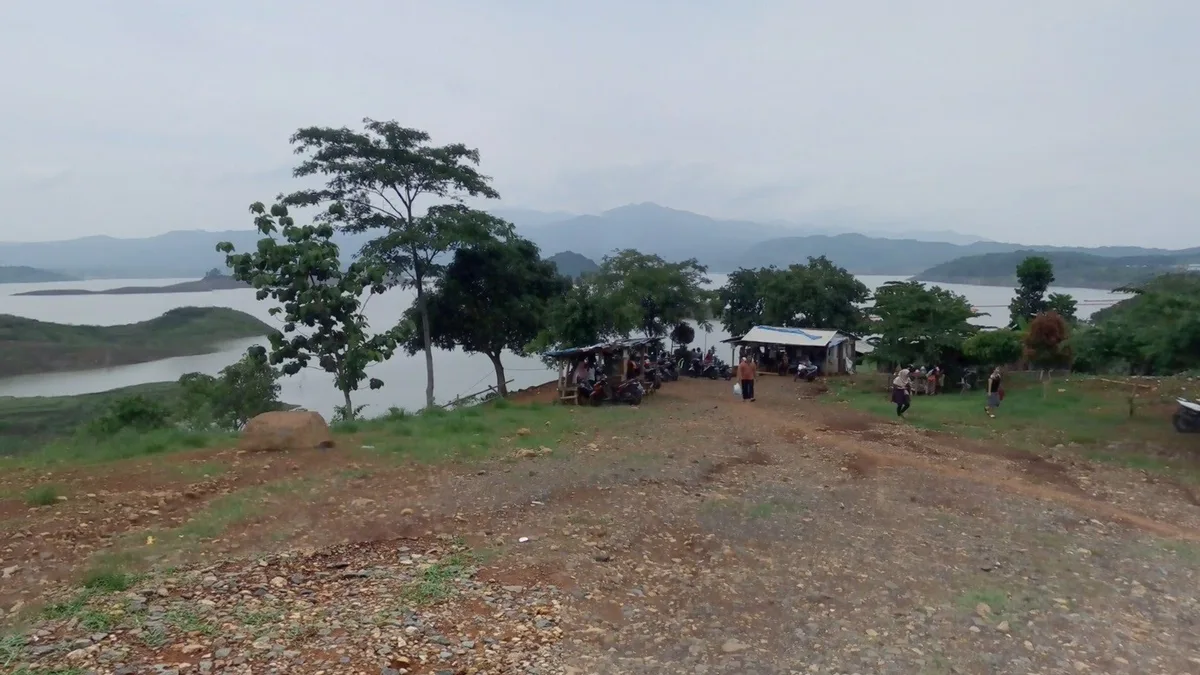 Jatigede Dam in Indonesia