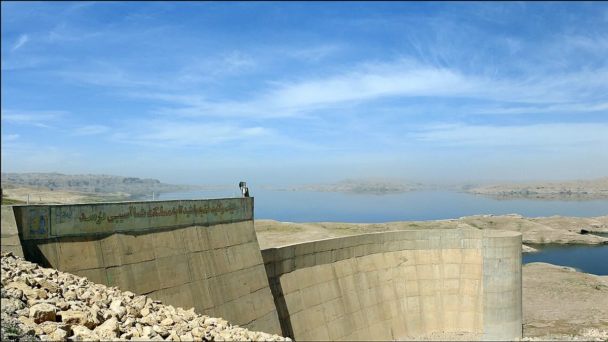 Karkheh Dam in Iran