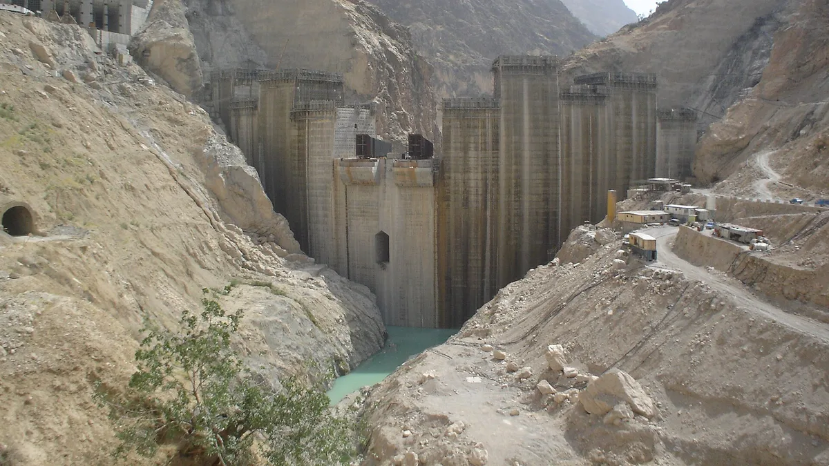 Karun-4 Dam in Iran