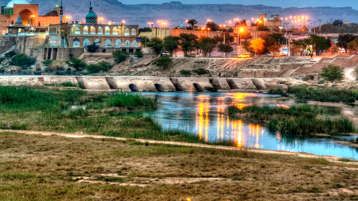 Mizan Dam in Iran