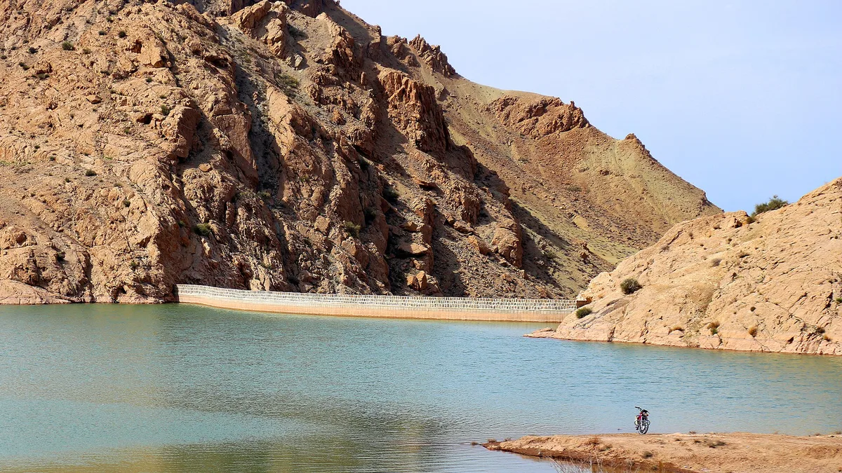 Kebar Dam in Iran