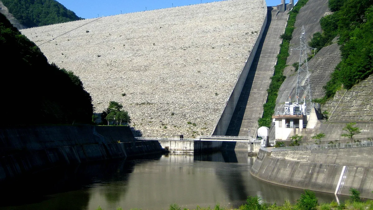 Naramata Dam in Japan