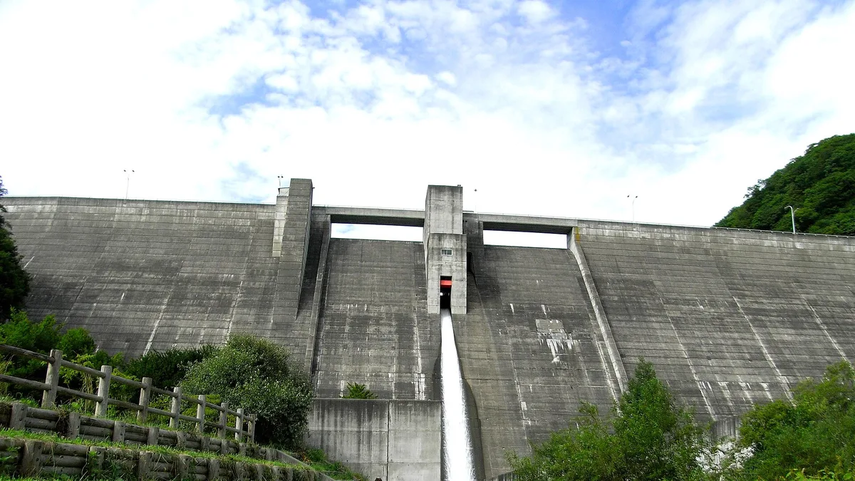 Apporo Dam in Japan