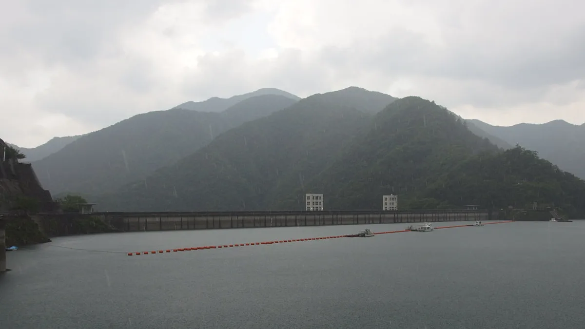 Ogouchi Dam in Japan