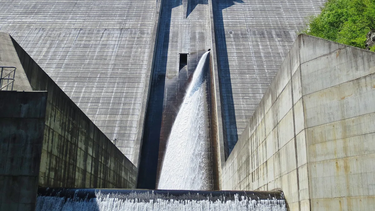 Ueno Dam in Japan